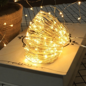 Łańcuch świetlny LED 200 szt 20m pilot ciepła biel [23080000806]